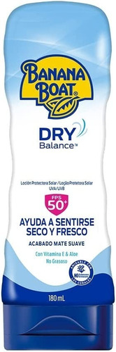 Boat Dry Balance Loción 50+ 180ml Banana