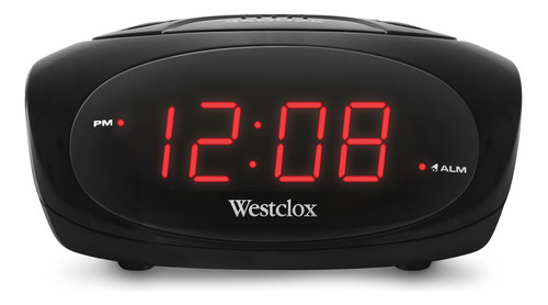 Westclox 70044a - Reloj Despertador Electrico Led Super Fuer