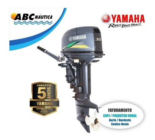 Imagem 6 de 11 de Motor De Popa Yamaha 30hp Elétrico Leia Anúncio