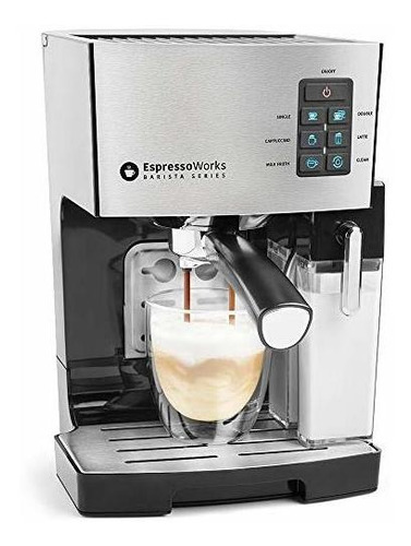 Cafetera Espresso Con Espumador Vapor Espressoworks 15 Bar