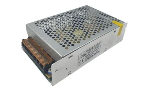 Imagem 4 de 4 de Fonte Colméia 12v 10a 120w Bivolt Estabilizada Led Câmera Pq