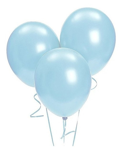 Set 25 Globos Látex Metalizados Perlados R9