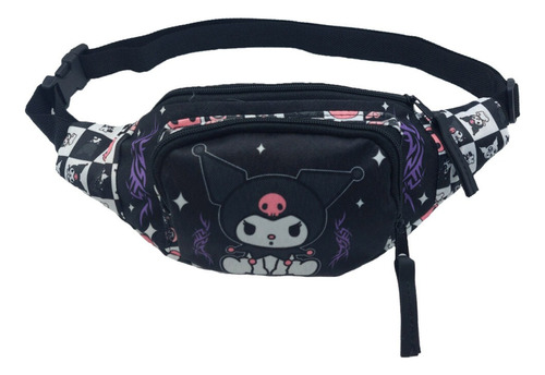 Riñonera Sanrio Kuromi Kitty Gatito Cat Anime Cosplay Bolso