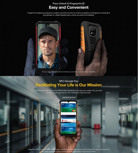 Celular Armor 8 Pro - Resistente A Golples Gps Satelital