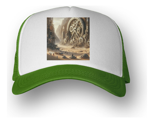 Gorra  Ciudad Mecanica Duna Engranaje Reloj M1