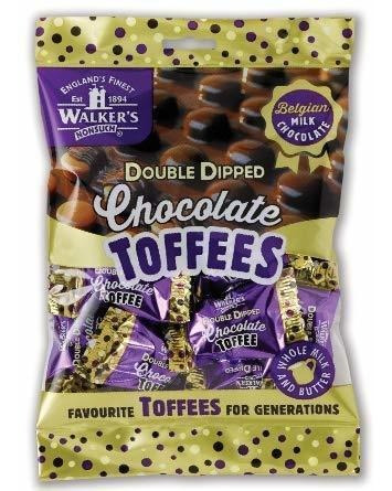 De Walker Nonsuch Doble Chocolate Sumergió Toffees (135g) 4,