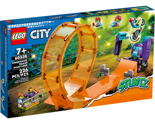 Lego City Bucle Acrobatico Chimpance Devastador 60338