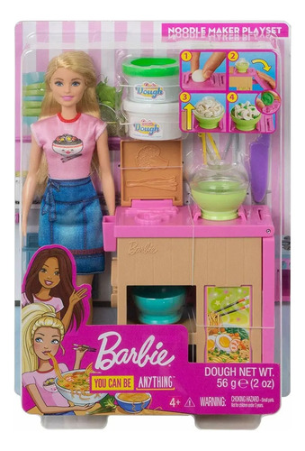 Barbie Muñeca Chef Con Accesorios Oficial Mattel +4 Años