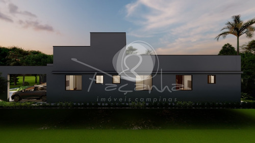 Imagem 8 de 10 de Casa Em Construção Para Venda Em Condomínio Fechado No Vila Dos Plátanos Em Campinas - Ca01211 - 70497080