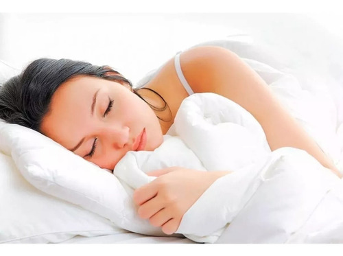Almohada Cannon Placa Doble 70cm X 35cm Color Blanco