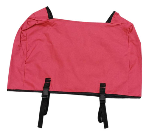 Cubierta De Carro De Carro De Carro Plegable Cubierta Rojo