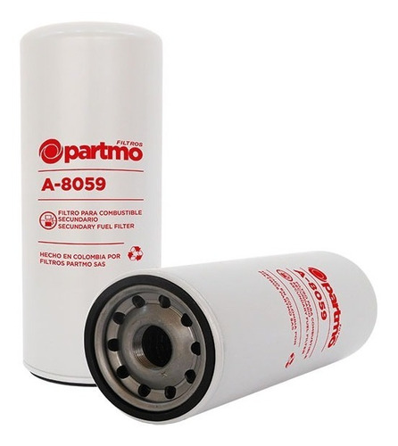 Filtro Combustible A 8059 Partmo 33721 Wp-7814 P550529