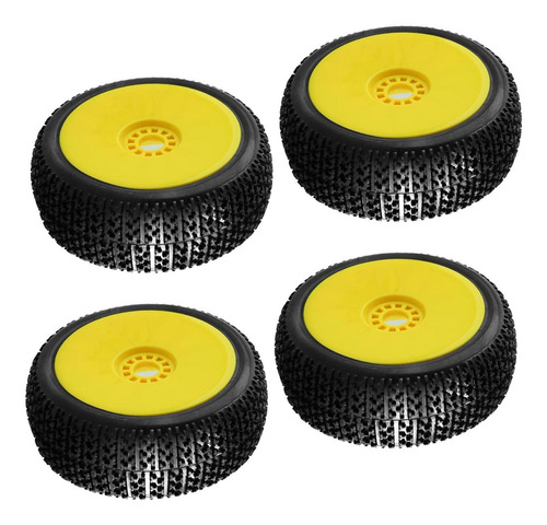 Ruedas De Coche Rc Neumáticos Repuestos Accesorios Amarillo