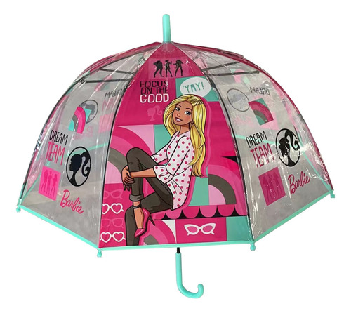 Paraguas Infantil Original De Barbie