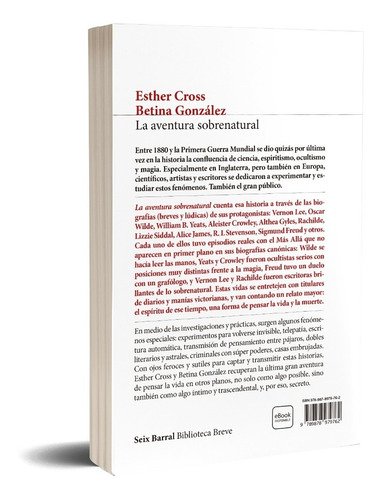 Imagen 2 de 2 de Libro La Aventura Sobrenatural - Esther Cross - Seix Barral