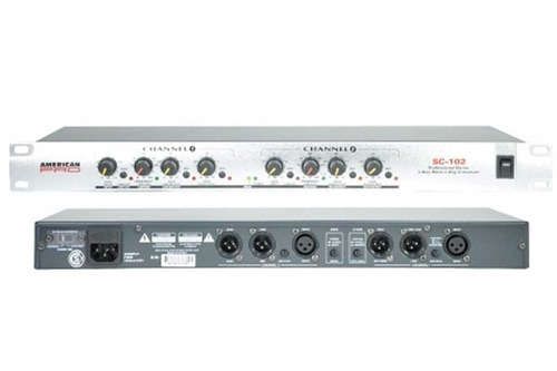 Crossover American Pro Sc-102 - 2 Vias Stereo - 3 Vias Mono