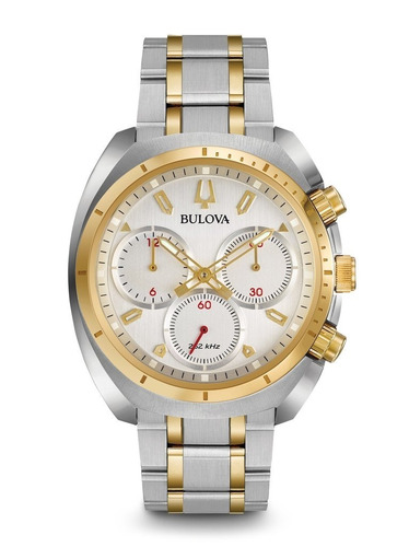 Relógio Bulova Curv Masculino Wb31952s 98a157 Misto Aço