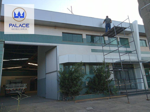 Imagem 1 de 4 de Barracão Para Alugar, 377 M² Por R$ 7.000/mês - Paulicéia - Piracicaba/sp - Ba0076