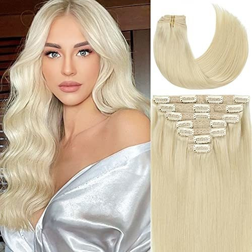 Lacer Hair Extensions Clip In Human Hair Light 8zx8g