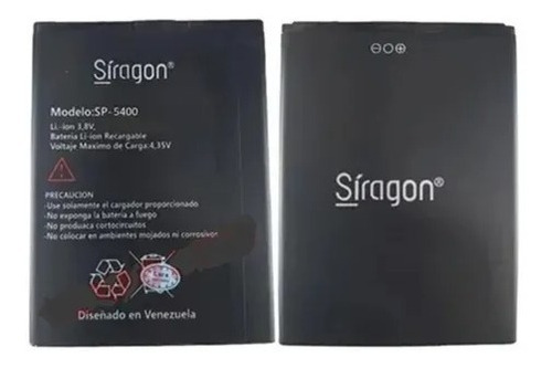 Pila Síragon Sp5400 2300mah 30dia Garantia Tienda