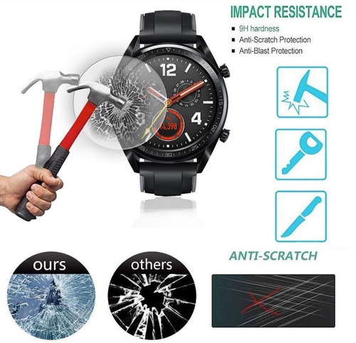 Vidrio Protector Pantalla Reloj Huawei Gt2 / Gt2e / Gt 46mm
