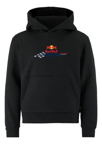 Buzo Canguro Algodón Frisa Capucha Redbull Racing Formula 1