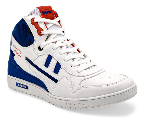 Tenis Casual De Hombre Newk Blanco 125-593