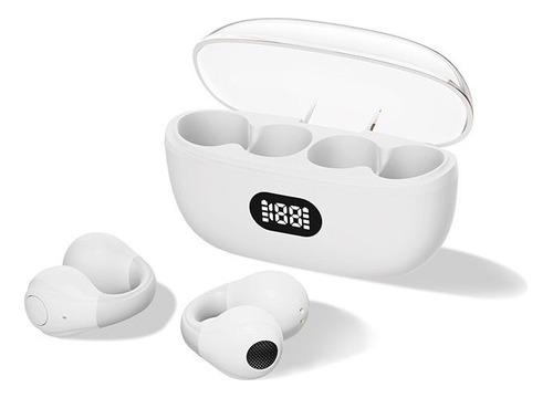 Audifonos Inalambrico Forma C Bluetoooth In Ear Earbuds