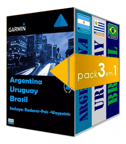 Actualizacion Gps Garmin  Uruguay + Brasil