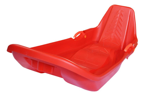 Trineo De Nieve De Invierno, Deslizador De Césped, Rojo