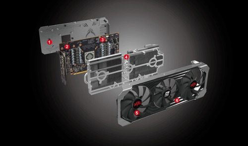 Placa De Video Powercolor Rx 6700 Xt Red Devil 12gb Gddr6