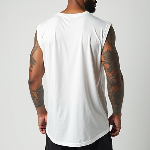 Regata Masculina Oversized Machão Muscle 100% Algodão