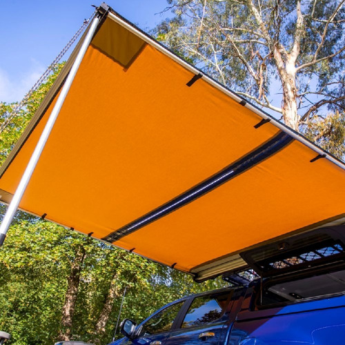 Imagen 2 de 4 de Toldo Lateral Arb 2.5mts X 2.5mts Con Iluminacion Led