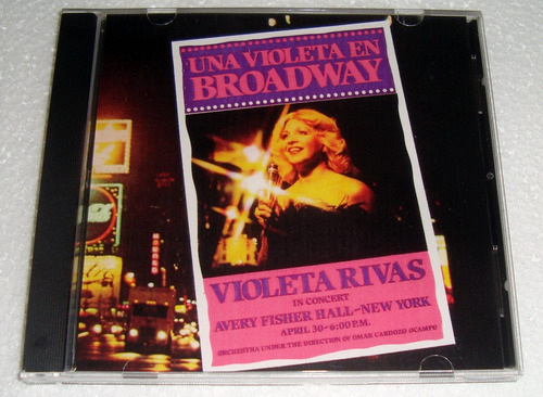 Violeta Rivas Una Violeta En Broadway Cd Bajado De Lp