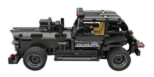 Kit Armar Carro Policia Control Remoto Compatib Lego Steren