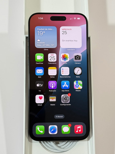 Iphone 16 Pro Max De 256gb Att Negro (Usado)