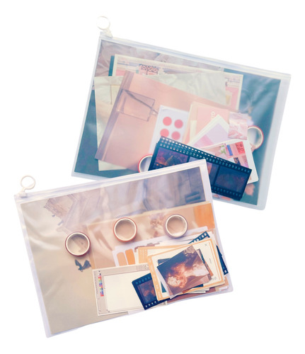 Set Scrapbook Stickers Polaroid Washi Tapes Negativos 64 Pzs