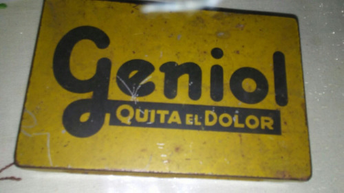 Antiguas Cajas Geniol