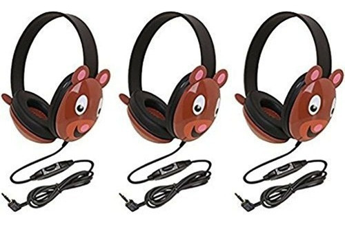 Califone 2810-be Primeros Auriculares Estéreo Para Escuchar, Color Bear