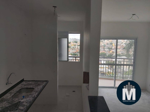 Imagem 7 de 15 de Apartamento 2 Dormitórios 52m², Varanda Com Churrasqueira A Carvão Km18 !! - Lm154