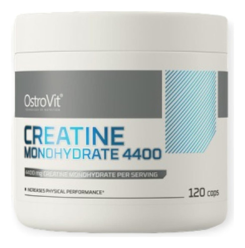 Creatina Monohidratada 4400mg 120 Capsulas - Ostrovit 