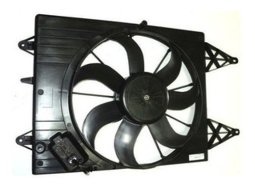 Electro Ventilador Completo Vw Gol G5-g6-g7 Con Encausador