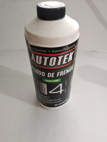 Liquido De Frenos Liga Dot 4 Sintetica Autotek