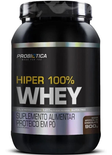 100% Whey Hiper Pure 900g Pote - Probiotica