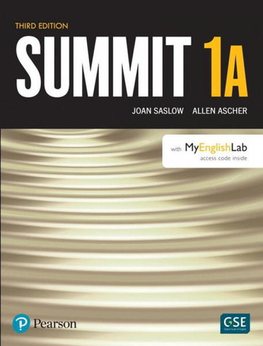Summit 1a - Student's Book With Myenglishlab - Third Edition