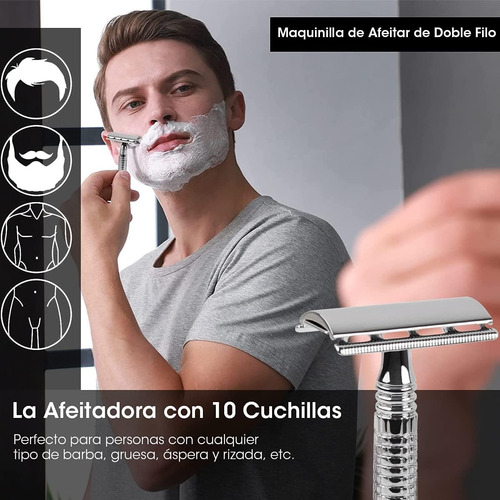 Navaja Seguridad Doble Filo Duradero