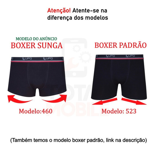 Imagem 2 de 10 de Kit 10 Cueca Boxer Lupo Sunga Box Algodão Masculina Atacado