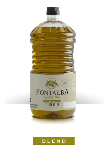 Aceite De Oliva Virgen Extra Fontalba Blend X 1 Bidones X 3l