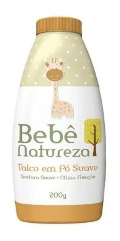 Talco Bebe Natureza 200g Suave Baby