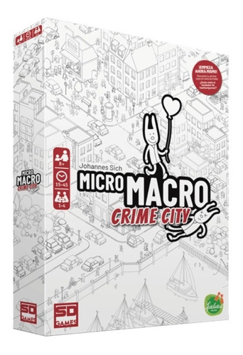 Micro Macro: Juego De Mesa Para La Familia Y Amigos